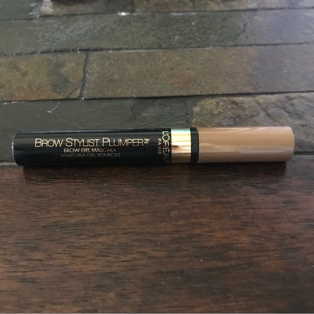 L’Oréal Brow Stylist Plumper Brow gel Mascara 375 light to medium brown color